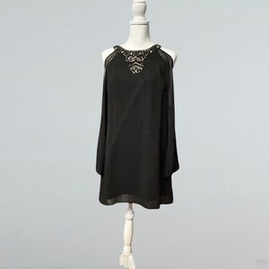 Bebe Women’s Tent Dress with Bare Shoulders